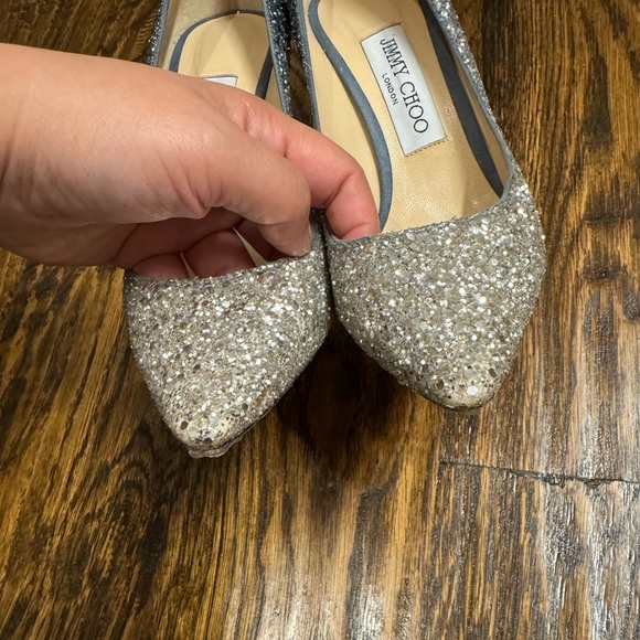 Jimmy Choo glitter heels - Picture 3 of 9